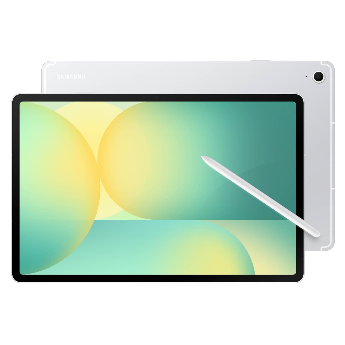 SAMSUNG Galaxy Tab S10 FE+ 13.1” 128GB WiFi Tablet Android, Pantalla Grande, Batería de Larga Duración, Procesador Exynos 1580, IP68 Resistente al Agua, 90 Hz de Frecuencia de Refresco, S Pen para Tomar Notas, Versión US, Plateada SM-X620NZSNXAR