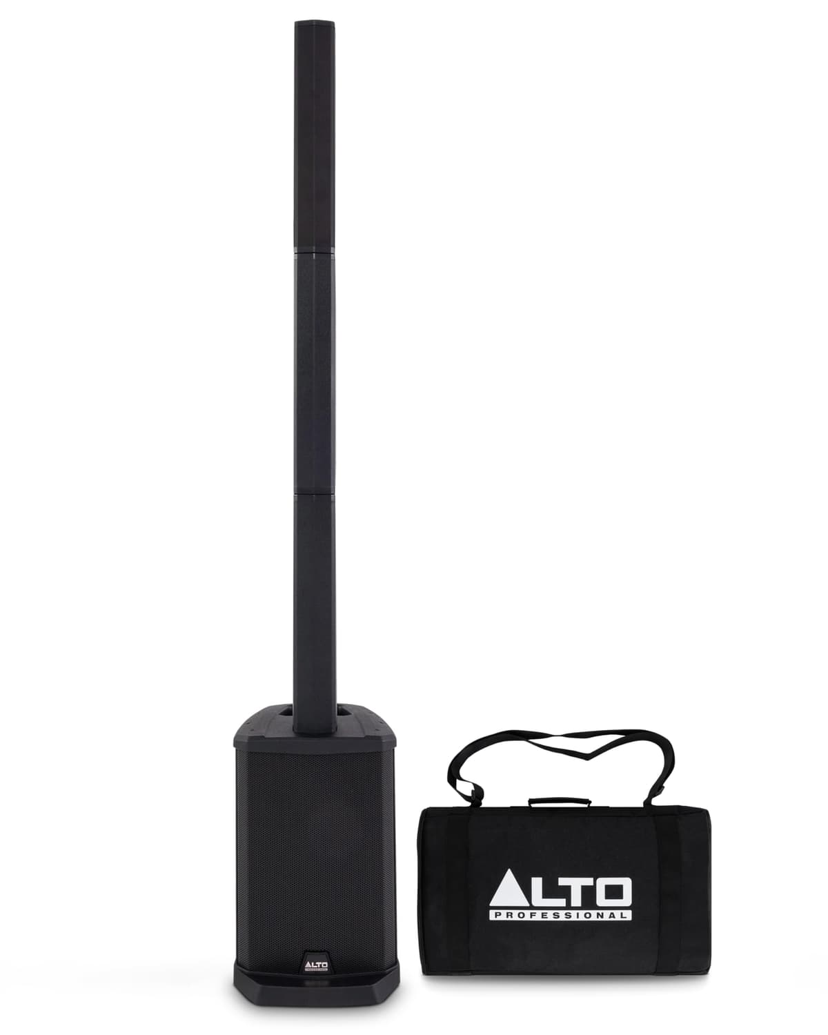 ALTO TS108C columna PA activa 600W con mezclador digital de 3 canales, Bluetooth y app