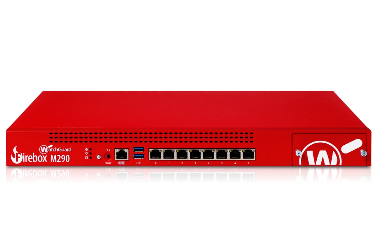 WatchGuard Firebox M290 Appliance con 1 año Basic Security Suite WGM29000701