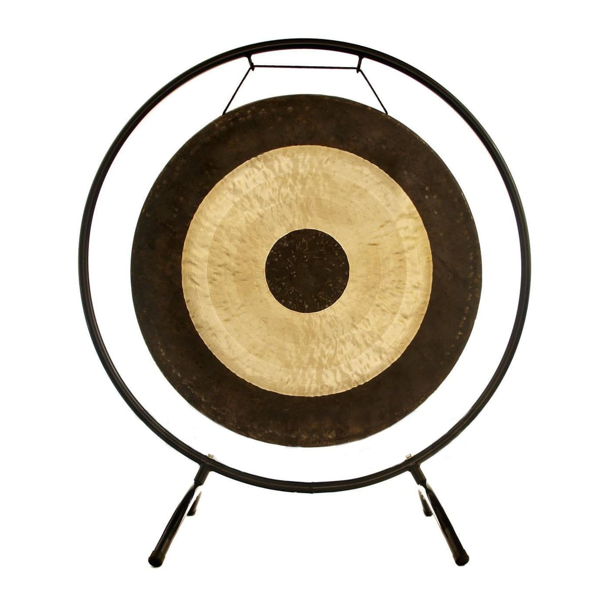 Unlimited Gong 20"-24" en soporte Holding Space con mazo tradicional - incluye gong, soporte metálico y mazo gu-24chauholding-amz