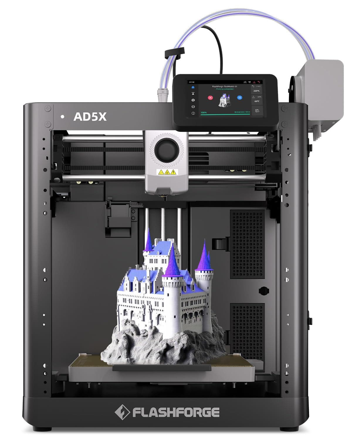 FLASHFORGE AD5X 3D Printer IFS Multicolor FDM Auto Leveling 300°C Nozzle 10000975001