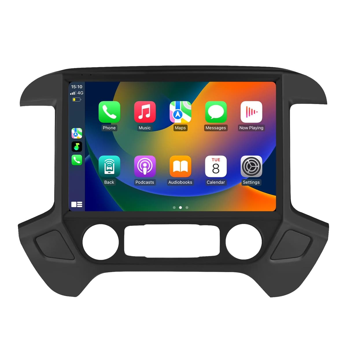 Toeeklsa Radio para Chevrolet Silverado/GMC Sierra 2014-2019 - 13.1" QLED 2K, Android 12, 6GB+128GB, CarPlay/Android Auto Silverado 13.1 TS18