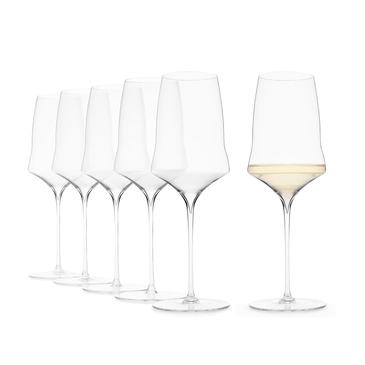 Josephinenhütte Copas JOSEPHINE N°1 para vino blanco y rosado, sopladas a boca, set de 6 10106