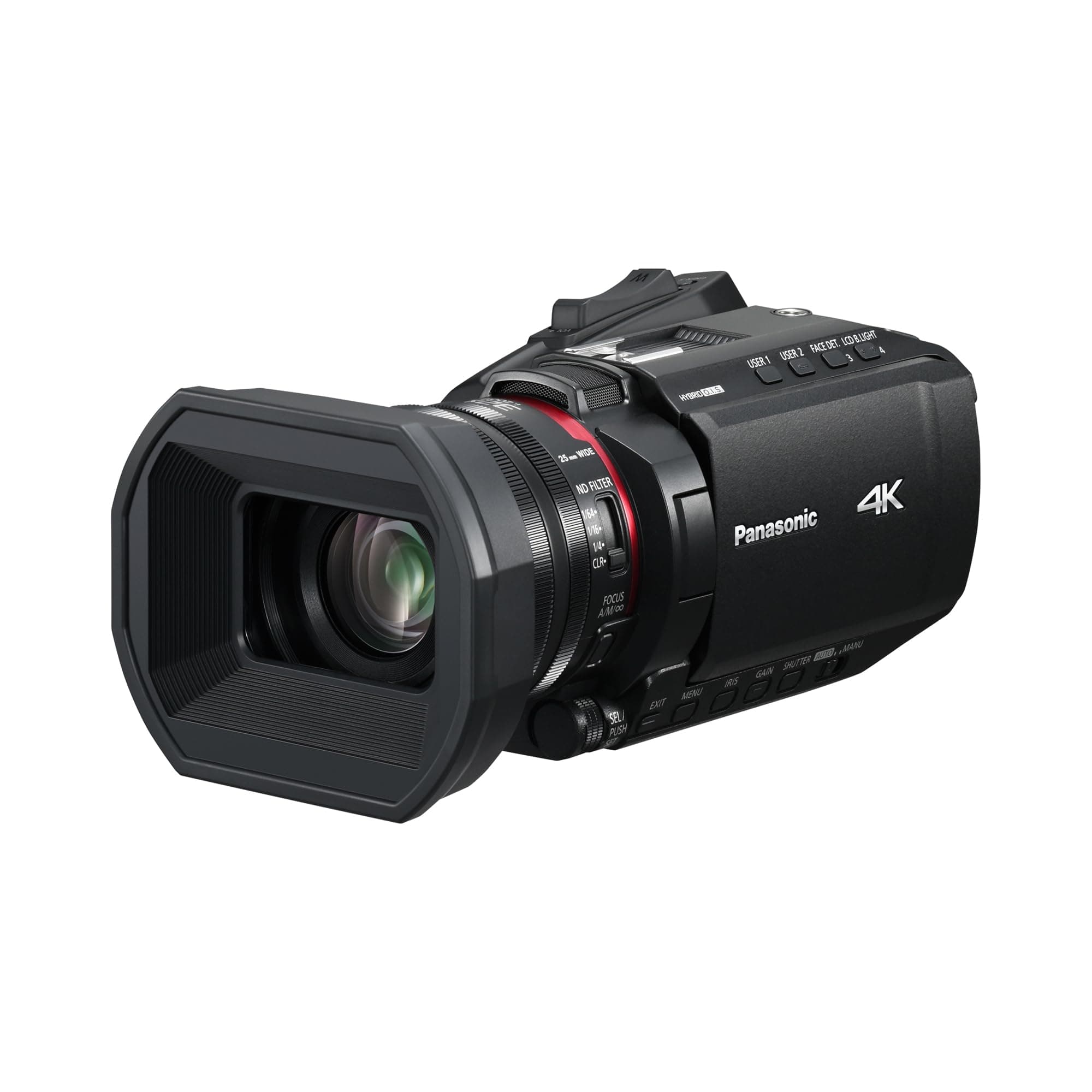 Panasonic HC-X1200 Handheld Camcorder - Videocámara 4K (Negra) HC-X1200E