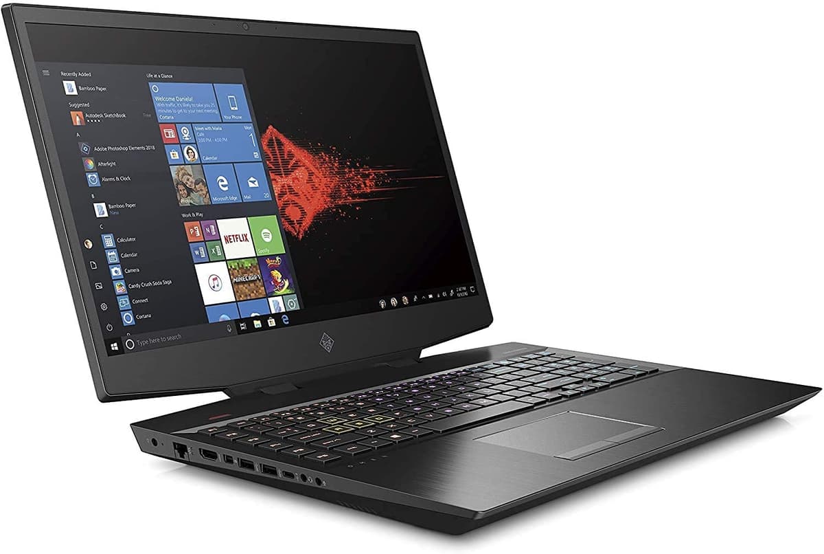 HP OMEN Laptop gaming 17.3" Core i7-10750H 1M8G5UA#ABA