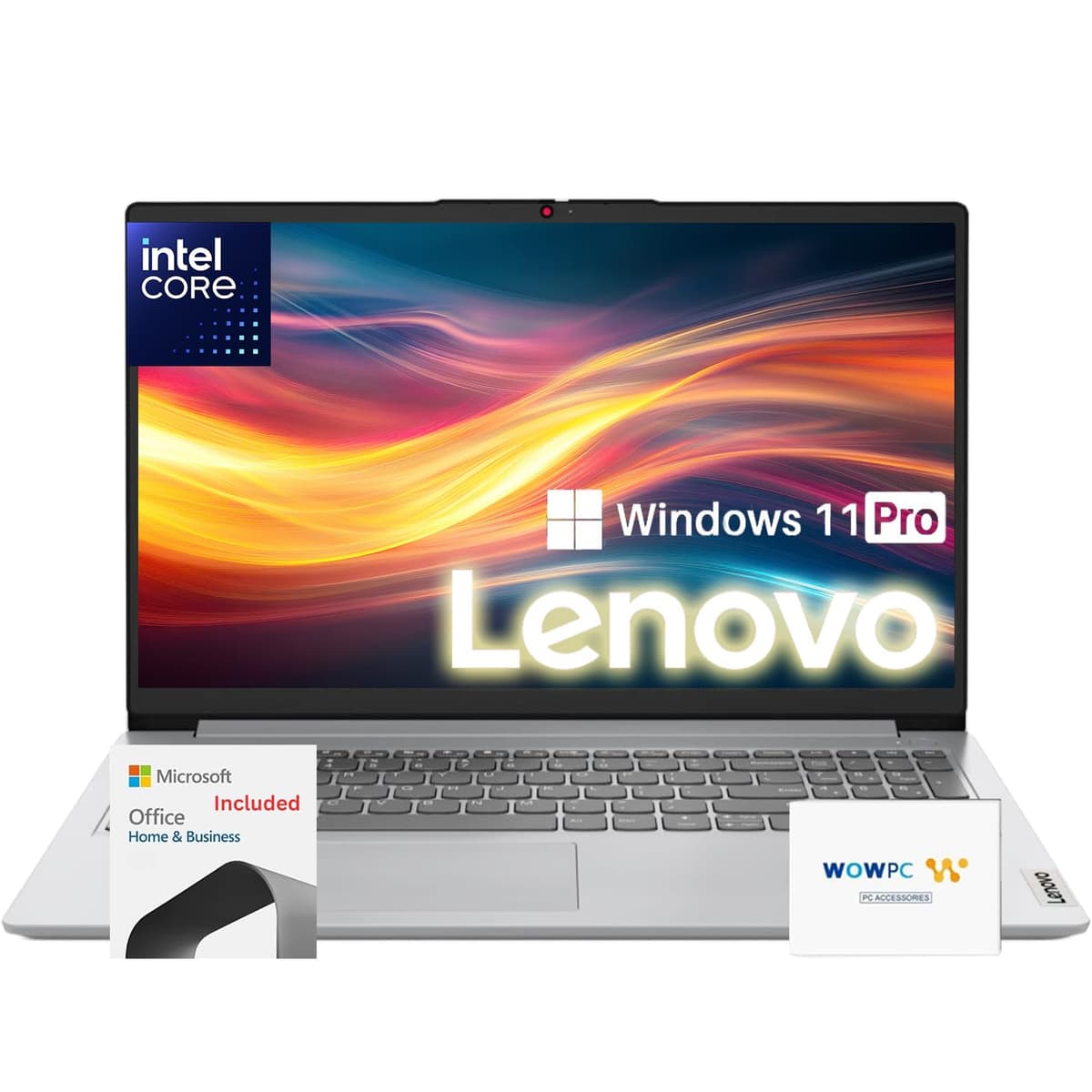 Lenovo Serie Premium IdeaPad para Estudiantes y Empresas | Modelo Último | 36 GB RAM | 1, 1 TB SSD | 1 Año Office 365 con 1 TB de Almacenamiento en la Nube | Intel Core | 15,6" | Windows 11 Pro | con USB de Recuperación WOWPC Business Laptop