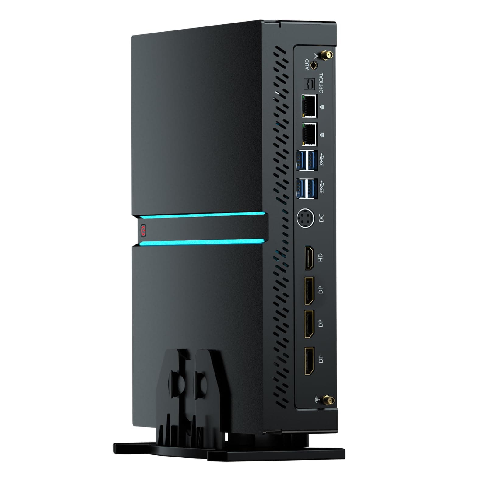 Thdeukoty Mini Gaming PC i9-13900F con GeForce RTX4070, 64GB DDR5, 2TB SSD, Windows 11 Pro MV300