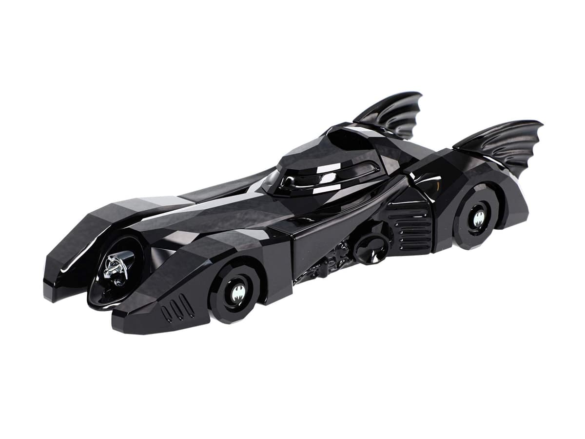 Swarovski Batmobile Figura de Cristal Negra Edición de Colección 5492733