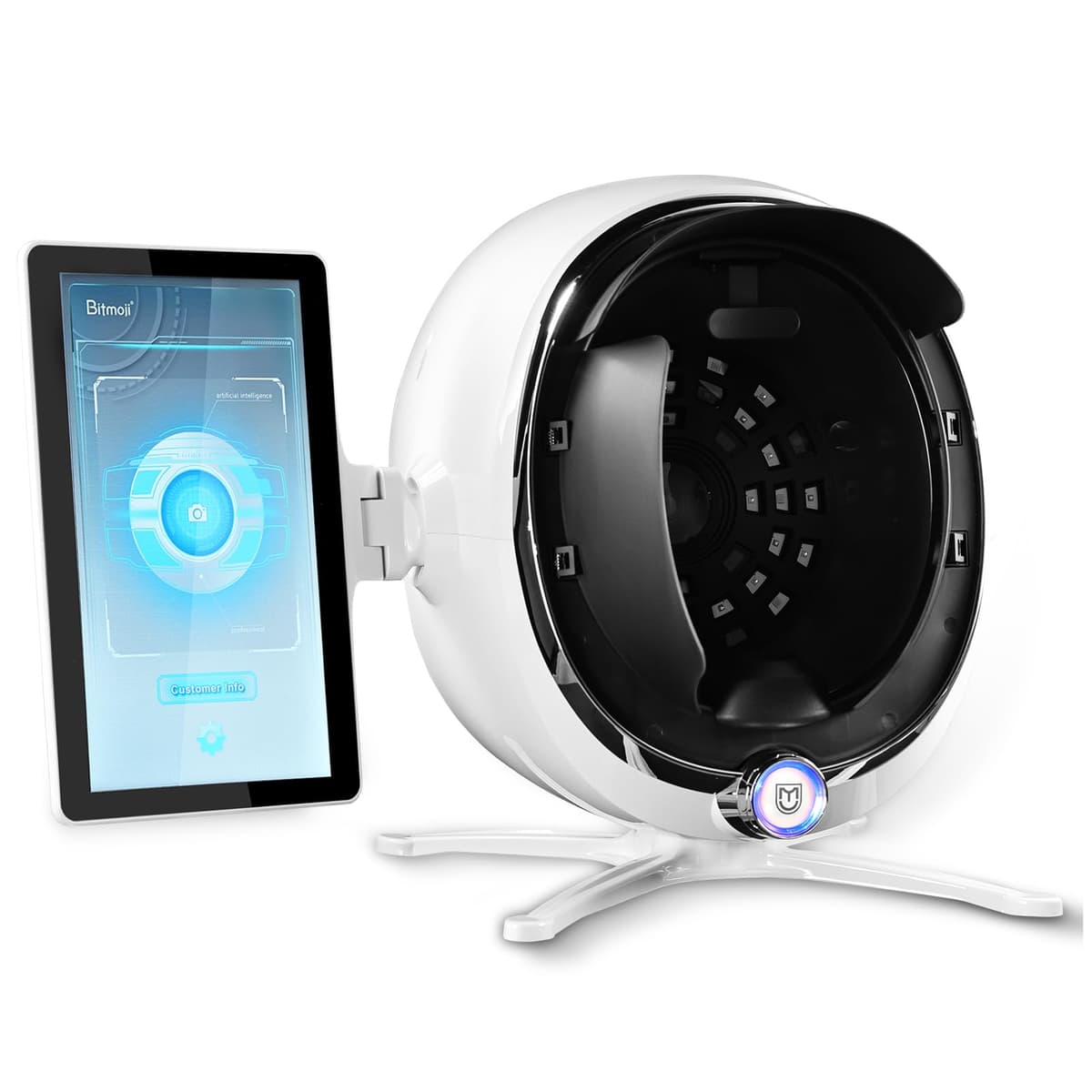 REEOOH Analizador de piel 3D de 13.3" con AI, 38MP y 8 espectros para salones 20004