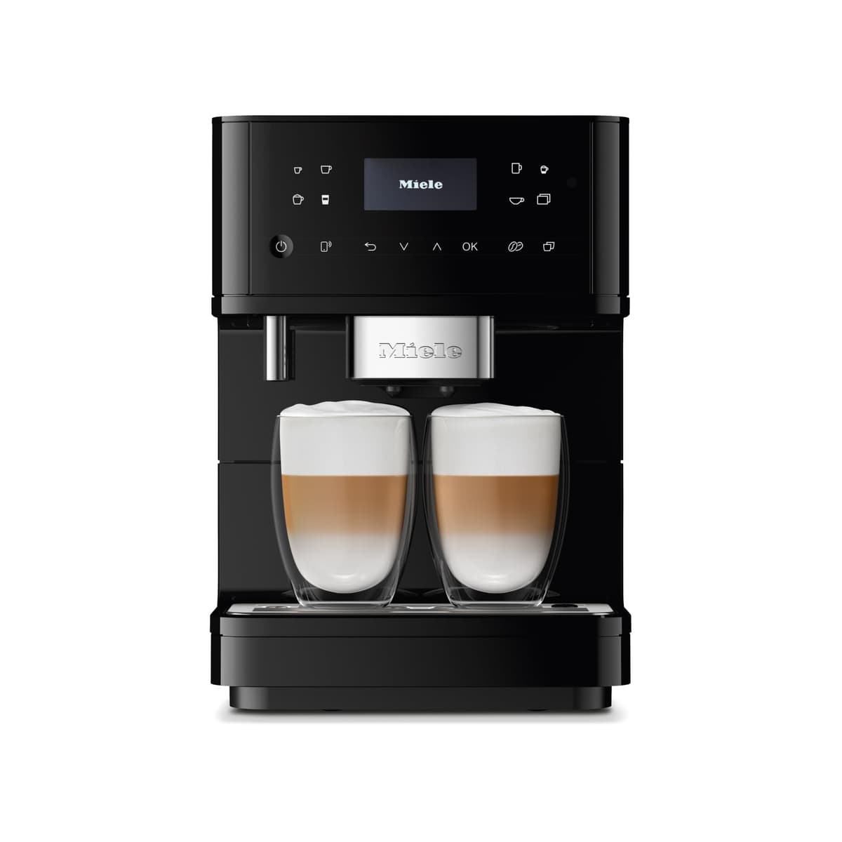 Cafetera automática Miele CM 6160 MilkPerfection con WiFi, color Obsidian Black 11648180