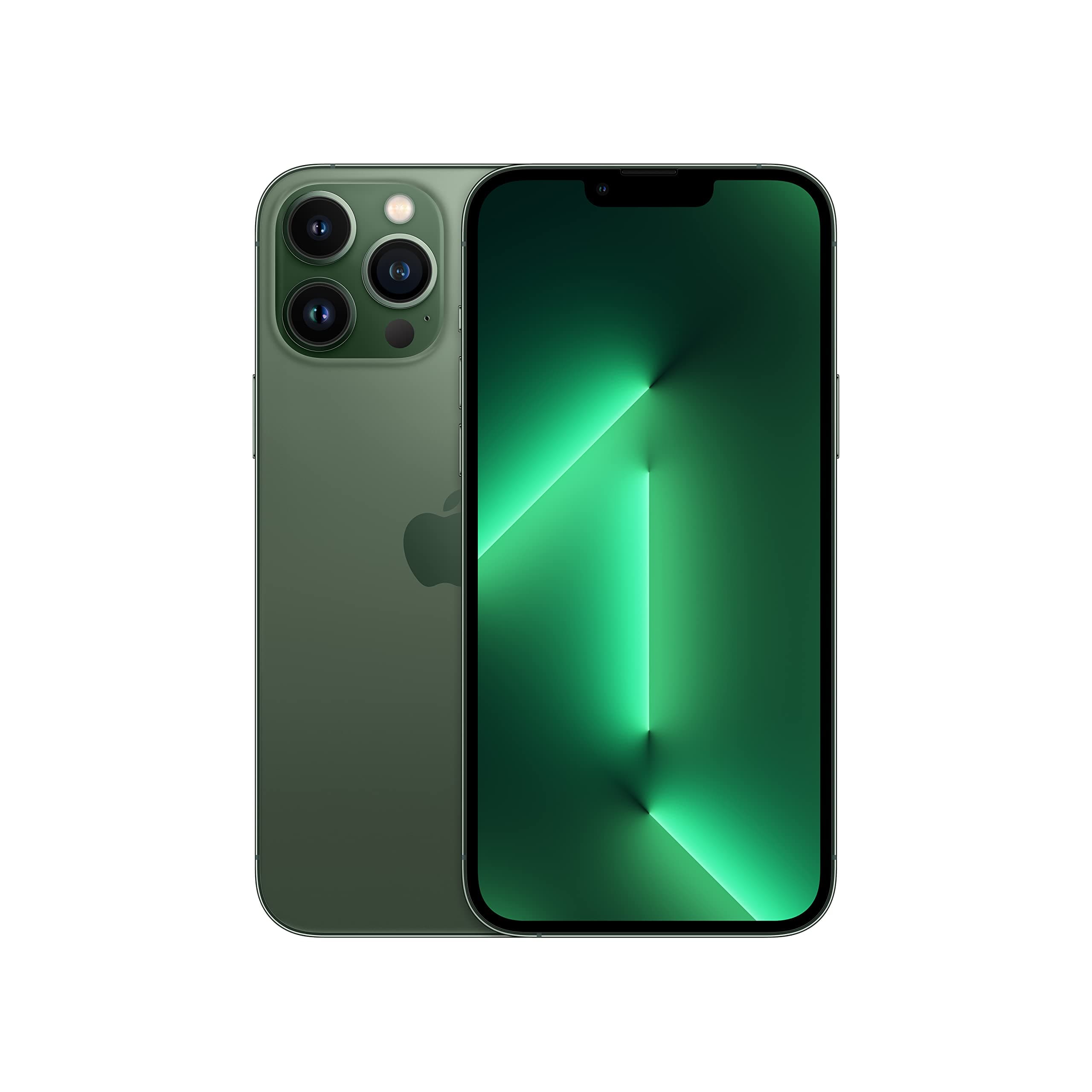 Apple iPhone 13 Pro Max 1TB Alpine Green (Renewed) - iOS, A15 Bionic, Super Retina XDR