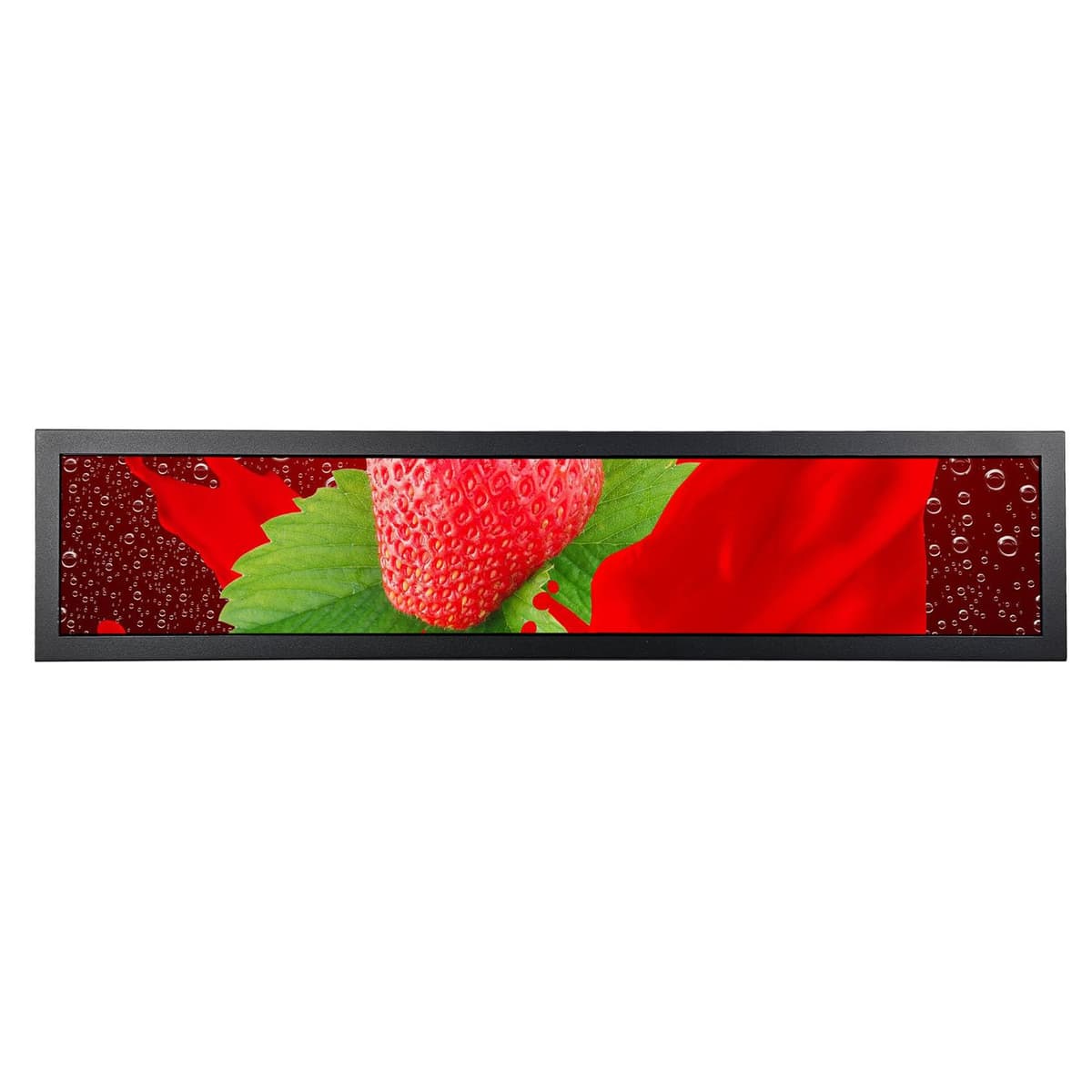 VSDISPLAY 28'' Stretched Bar LCD 1920x360 IPS con entrada USB para señal y publicidad K003263