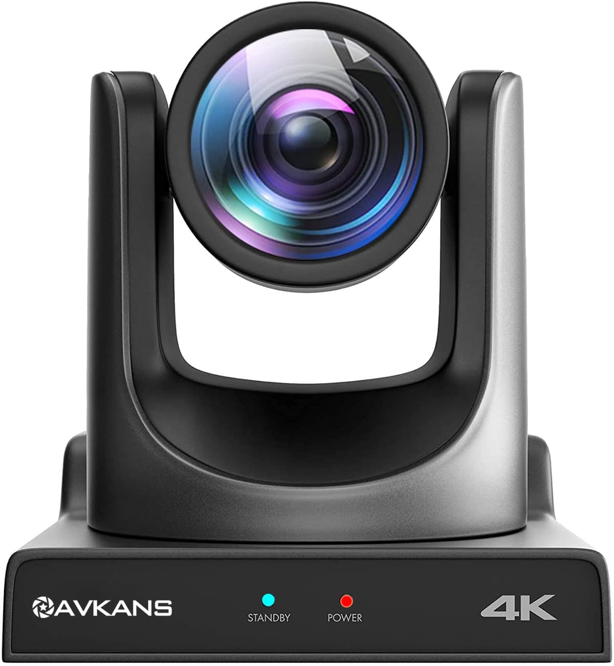 AVKANS MOVE 4K NDI PTZ con Auto Tracking AI, Zoom 20X, Salidas HDMI/SDI/USB/IP, PoE