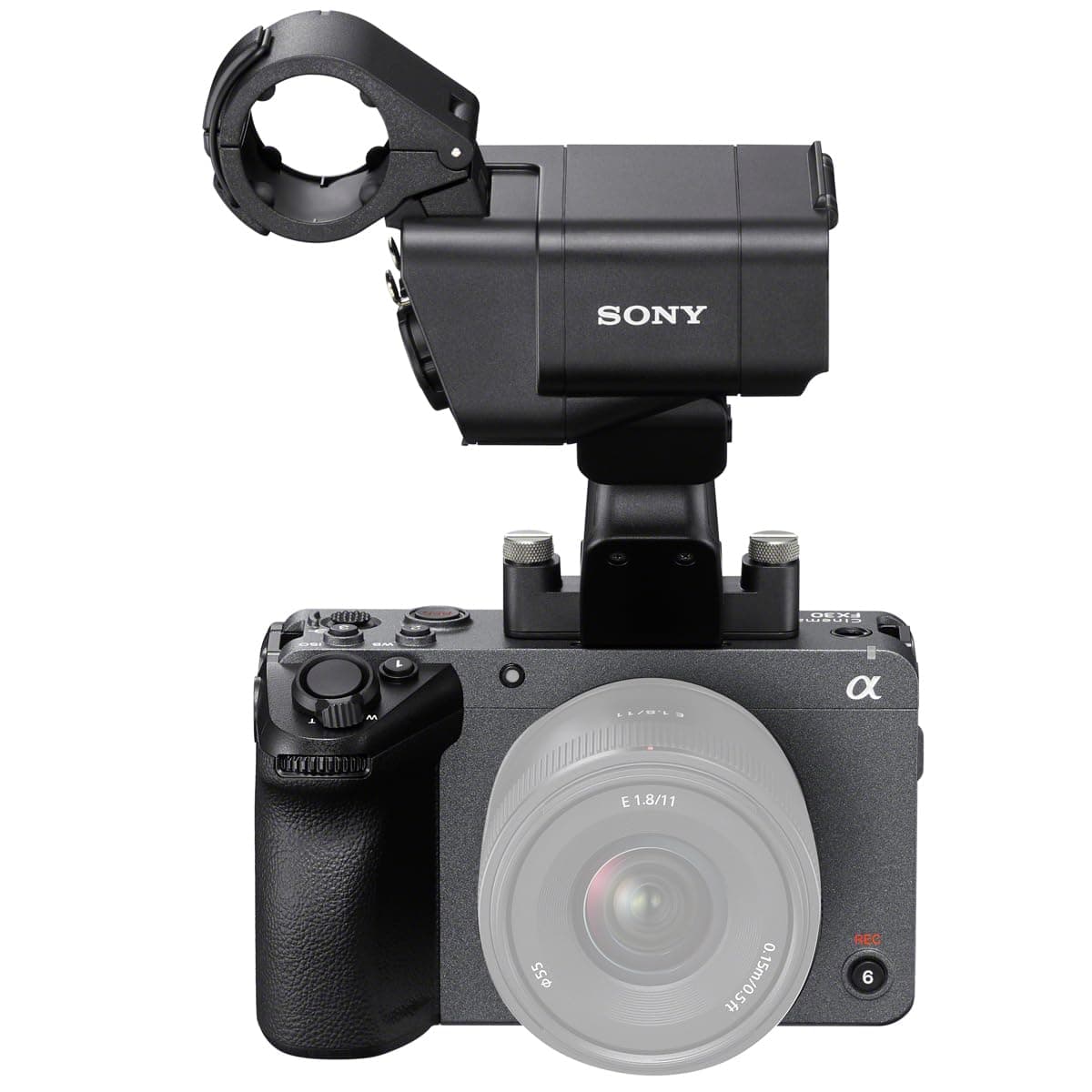 SONY Cinema Line FX30 Cámara Super 35 con Unidad de Mango XLR ILMEFX30