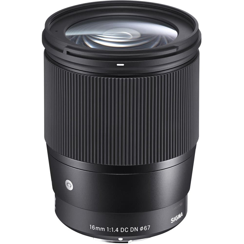 SIGMA 16 mm f/1.4 DC DN Contemporary para Sony E (reacondicionado) F1.4 DC DN | C - Sony-E mount-cr