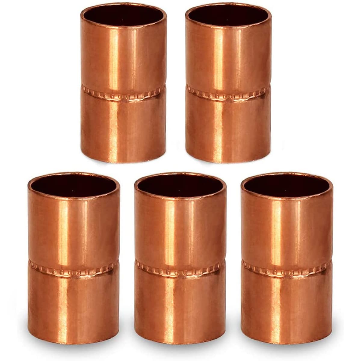 Acople recto de cobre Supply Giant DDSD0600-5 para tubería de 6"