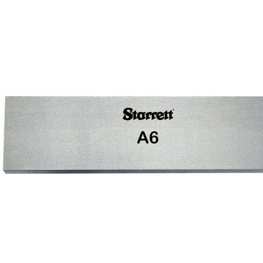 Starrett 59062 Barra plana de acero para herramientas A-6, 2-1/2" ancho x 1/2" espesor x 36" largo