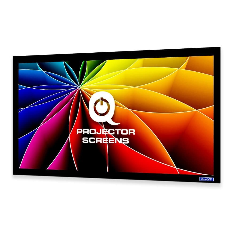 QualGear Pantalla fija 135" 16:9 High Contrast Gray 0.9 Gain QG-PS-FF6-169-135-G