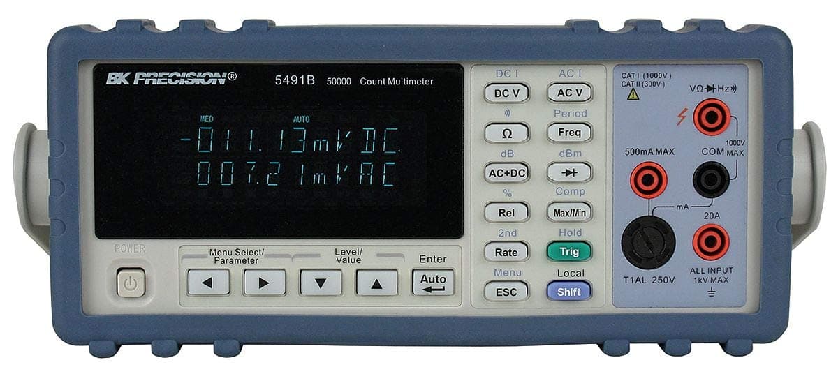 B&K Precision 5491B Multímetro de Banco True RMS 50,000 cuentas