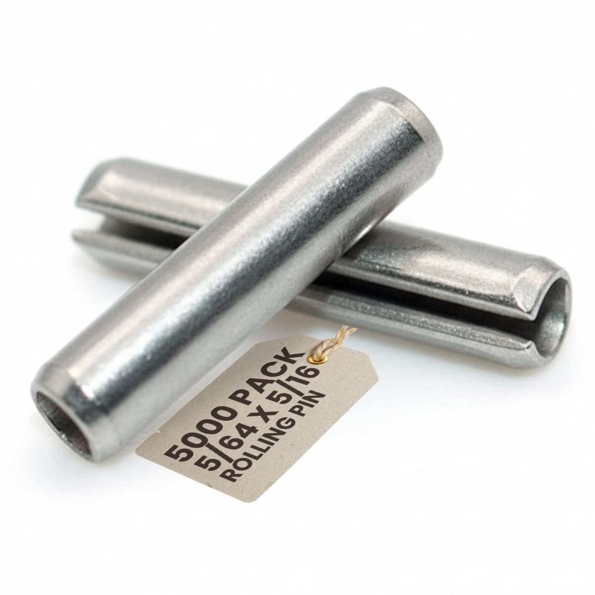 ASMC Industrial Spring Pin Roll Pin Set 5/64" x 5/16" Pack de 5000 0000-209524