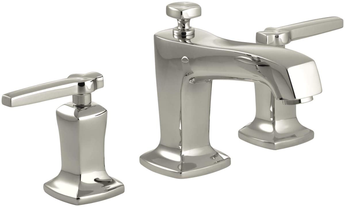 KOHLER Margaux Grifería widespread para lavabo, acabado SN 16232-4-SN