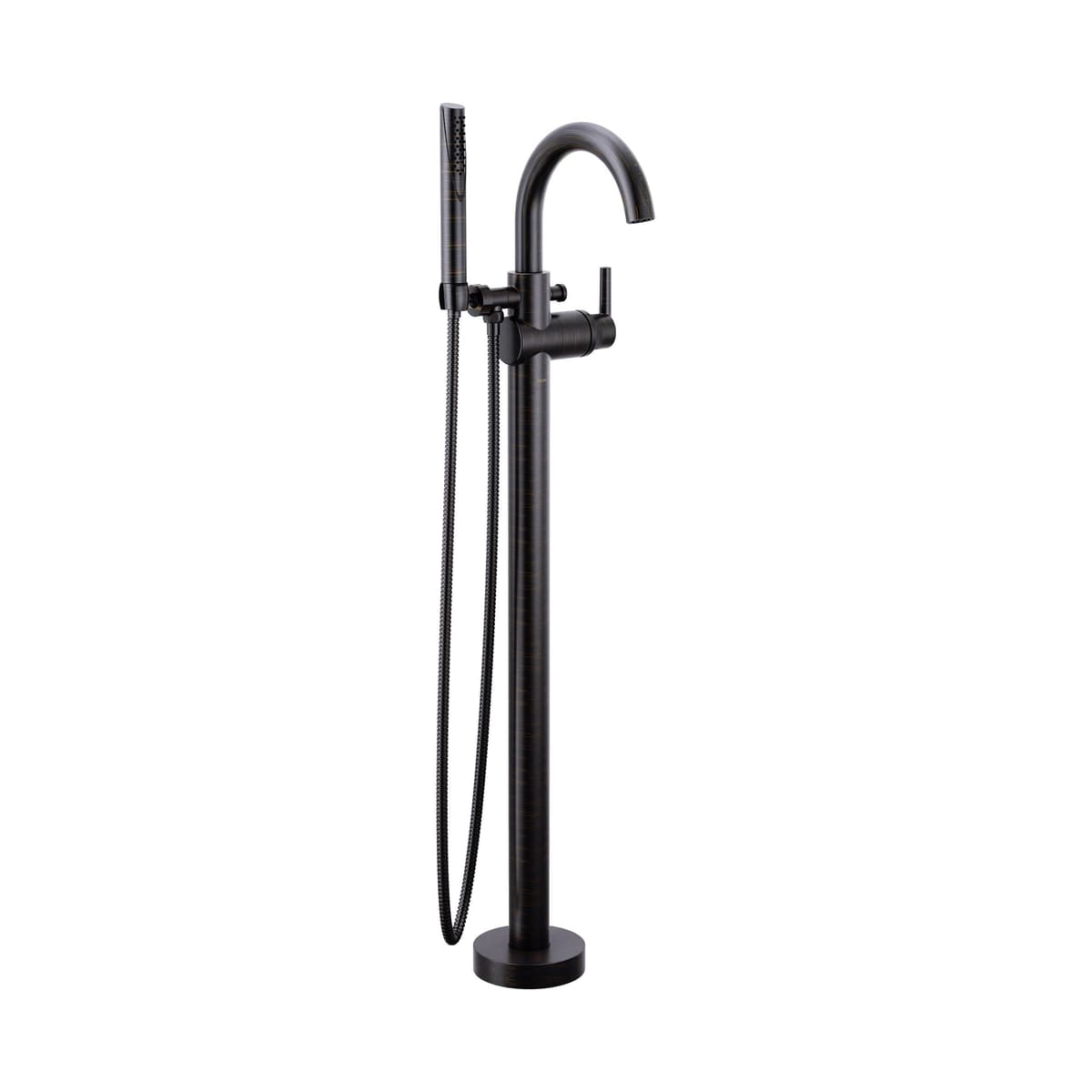 Delta Trinsic T4759-RBFL grifo freestanding para tina con ducha de mano, Venetian Bronze