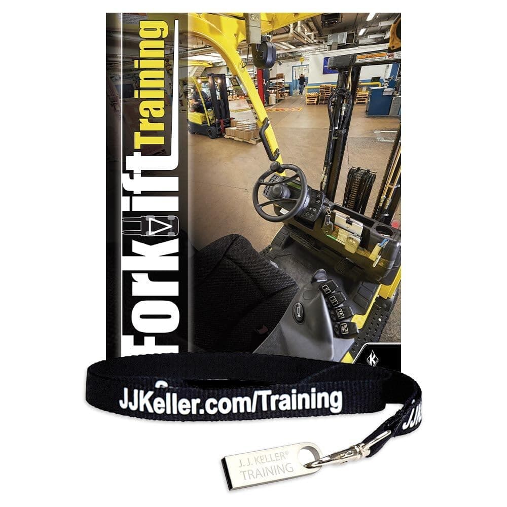 Kit de capacitación para montacargas en inglés y español, conforme a OSHA - J. J. Keller 52465