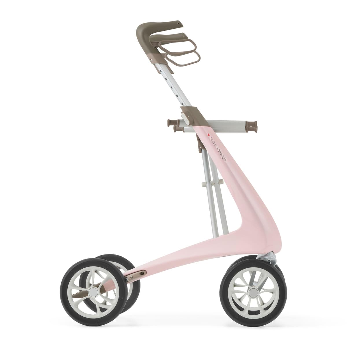 byACRE Rollator ultraligero de carbono 10.6 lbs con asiento y 4 ruedas - Foldable 5713504002849