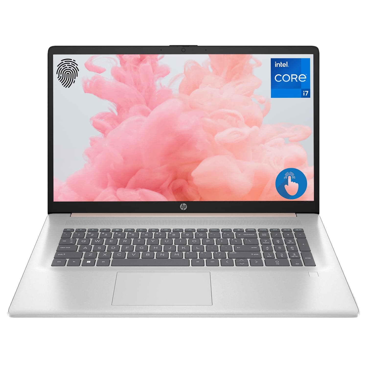 HP Essential 17t Laptop 17.3" HD+ Touchscreen Intel Core i7-1355U 64GB RAM 2TB SSD Windows 11 Home TPN-I139