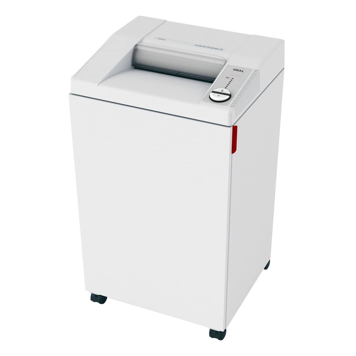 IDEAL 3104 Cross-Cut Commercial Office Paper Shredder Heavy Duty, Made in Germany, Continuous Operation, 22 to 25 Sheet Feed Capacity, 32-Gallon Bin, Shreds Staples/Credit Card, P-4 Security 31049111