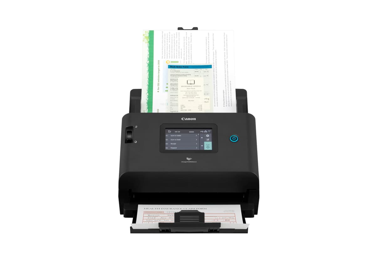 Escáner Canon DR-S350NW (6897C003) - ADF rápido 50 ppm, 600×600 DPI