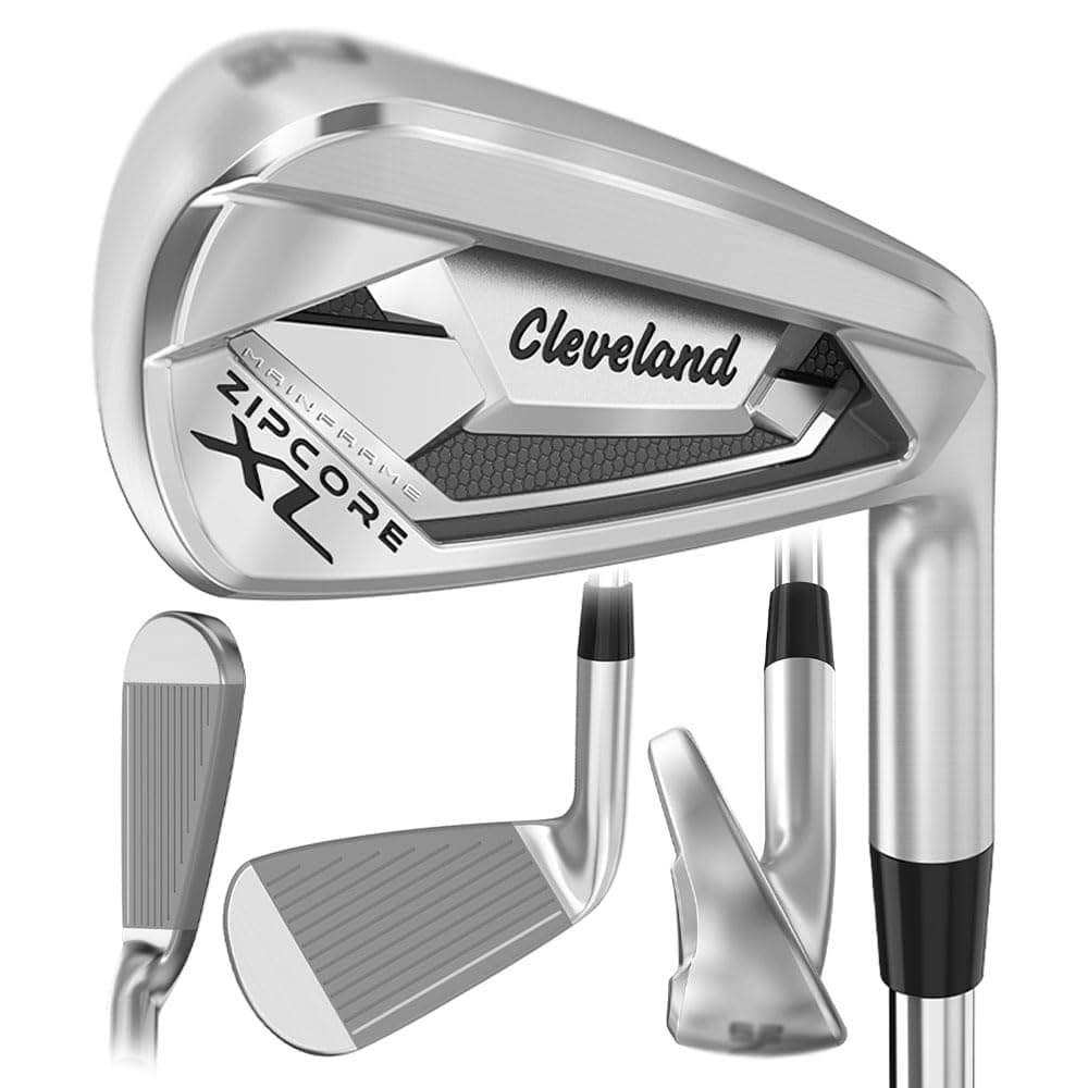 Cleveland ZipCore XL Juego de Hierros 4-PW Acero Stiff para diestros