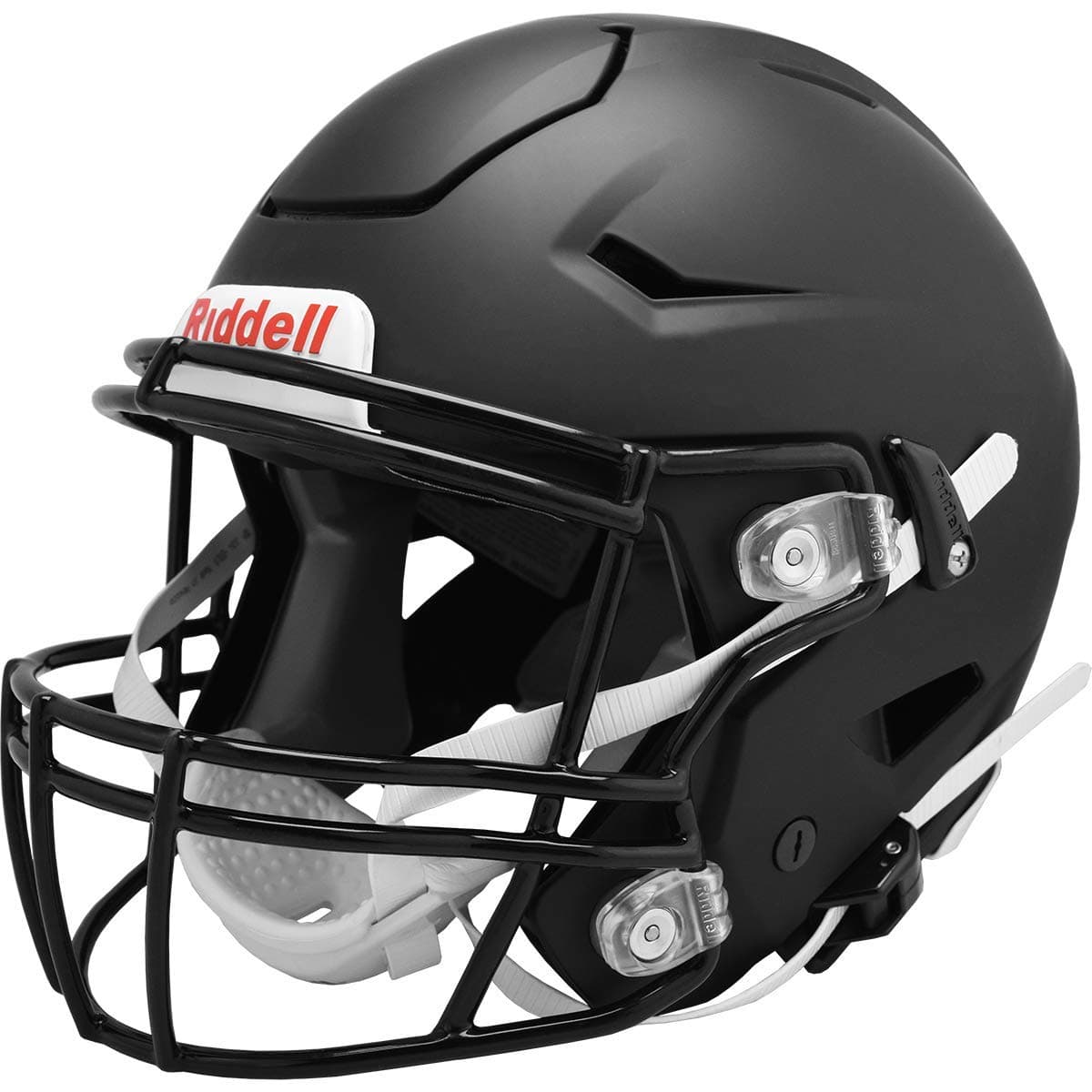 Riddell SpeedFlex Youth Helmet, Negro Mate, X-Large