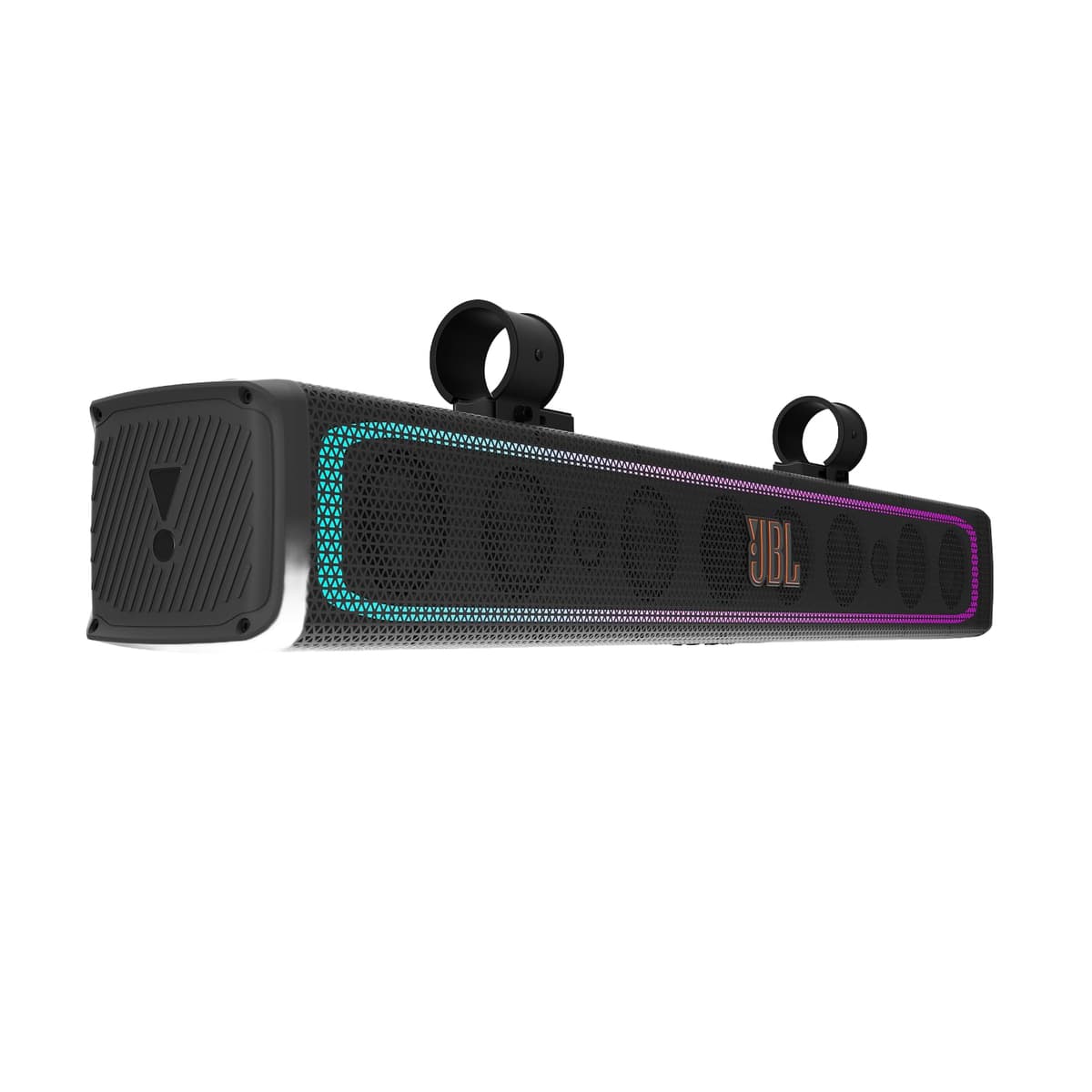 JBL RallyBar XL 35" Soundbar para exteriores con amplificador 300W, luces LED, IP66, negro JBLPWSRALLYBARXLAM