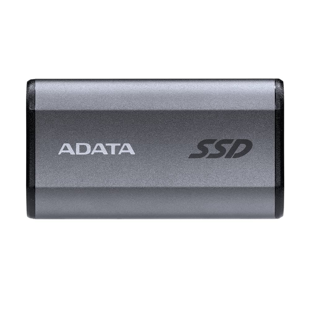ADATA SE880 - SSD Externo Portátil 4TB - Transmisión de Datos Segura y Rápida - Almacenamiento Seguro de Datos - Compacto y Liviano - Compatible con Consolas de Juegos Más Recientes - Puerto USB-C - Titanio - AELI-SE880-4TCGY AELI-SE880-1TCGY
