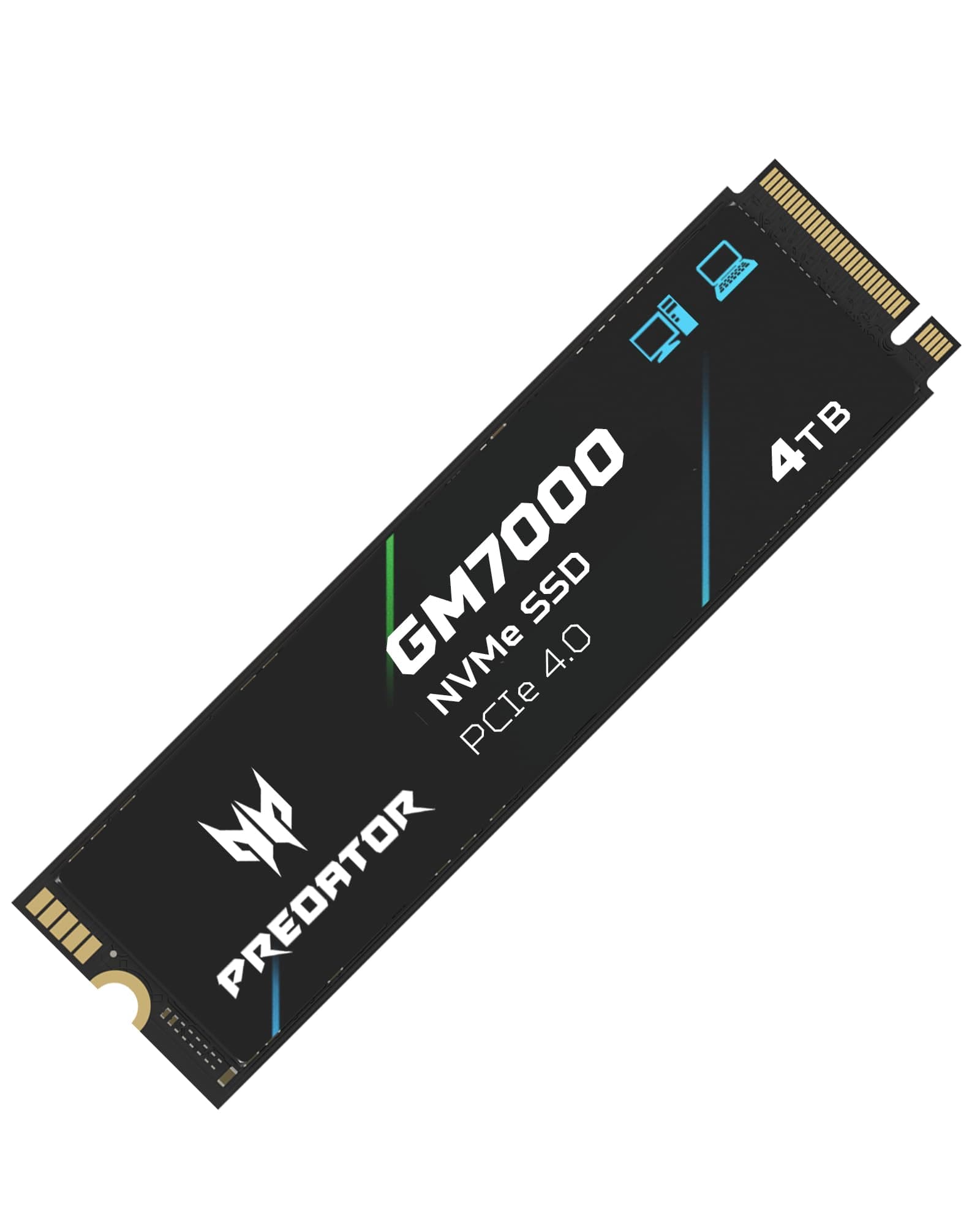 Acer Predator GM7000 M.2 NVMe PCIe Gen4×4 SSD 4TB (BL.9BWWR.107)