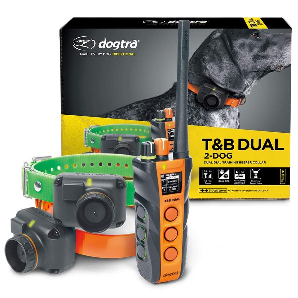 Collar de Entrenamiento Remoto Dogtra T&B Dual para 2 Perros T&B DUAL 2-Dog