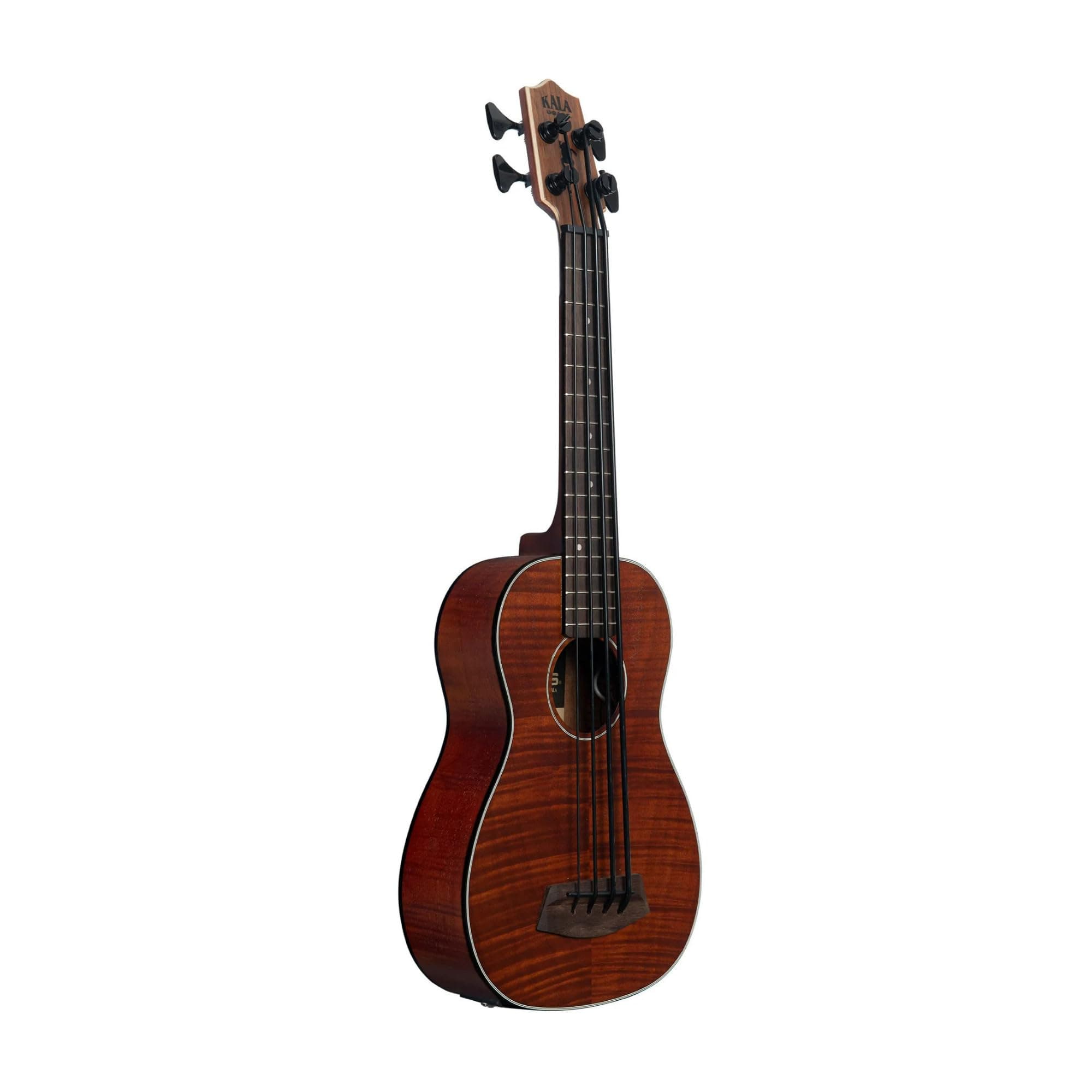 Kala Actualización de U•BASS de Caoba Exótica y Palisandro UBASS-EM-FS