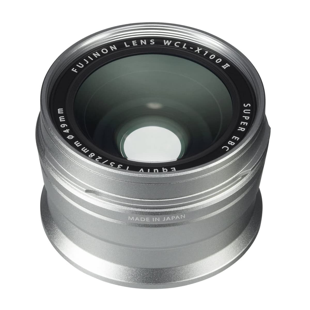 Lente de Conversión Gran Angular Fujifilm Fujinon para Cámara Serie X100, Plateada (WCL-X100 S II) 16534716