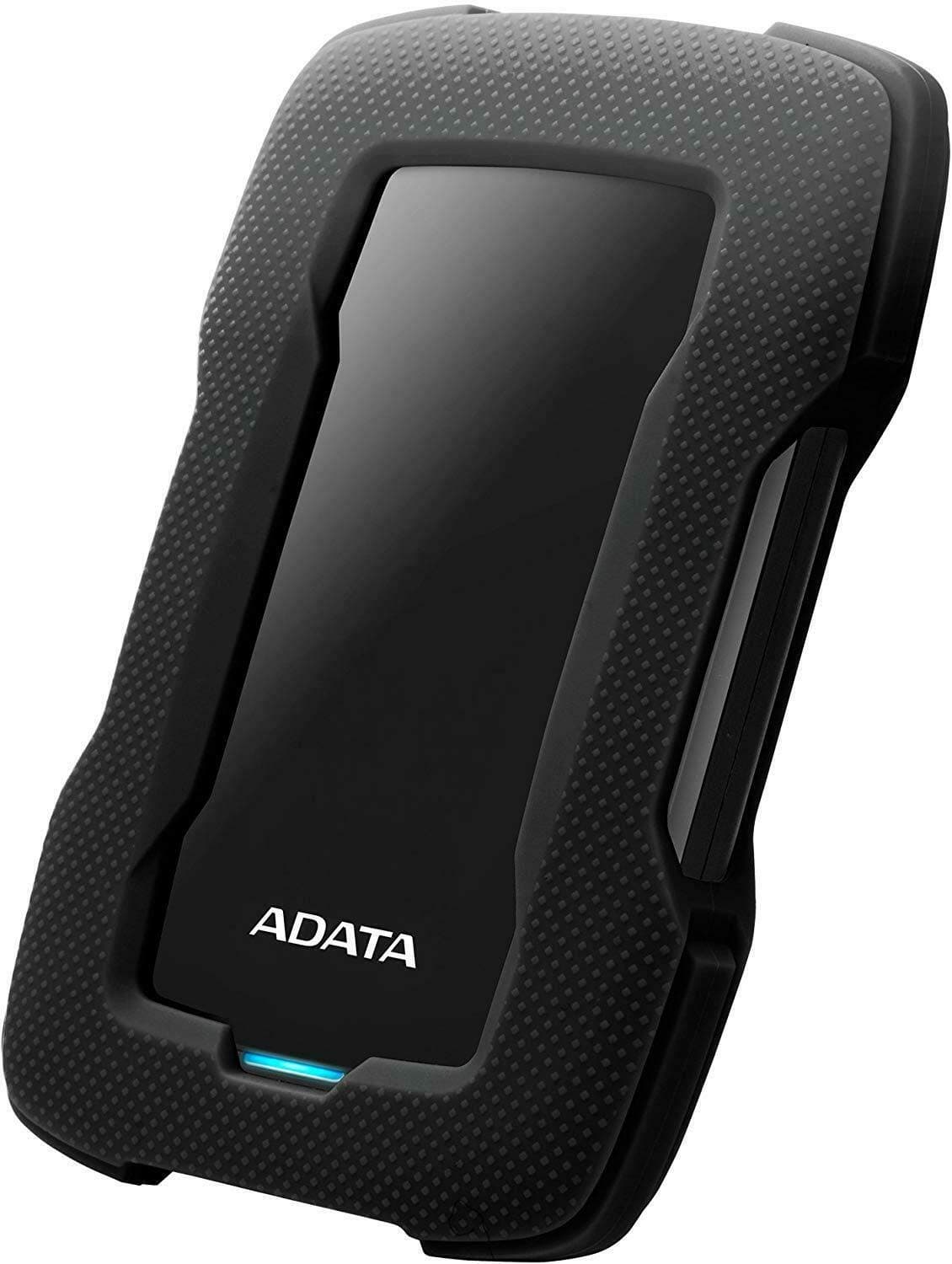 ADATA HD330 5TB USB 3.1 Resistente a golpes Disco Duro Externo Extra Delgado Negro (AHD330-5TU31-CBK)