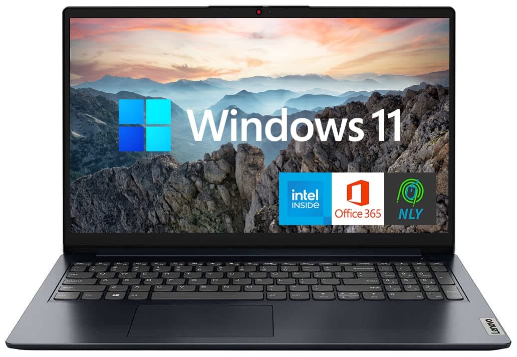 Lenovo IdeaPad 15.6" con 1 año de Microsoft Office 365, procesador Intel Pentium de cuatro núcleos, 20 GB de RAM, 1 TB SSD (128 GB eMMC + 1 TB PCIe SSD), Wi-Fi 6 y Bluetooth 5.0, HDMI, NLY MP, Windows 11 Lenovo IdeaPad Laptop