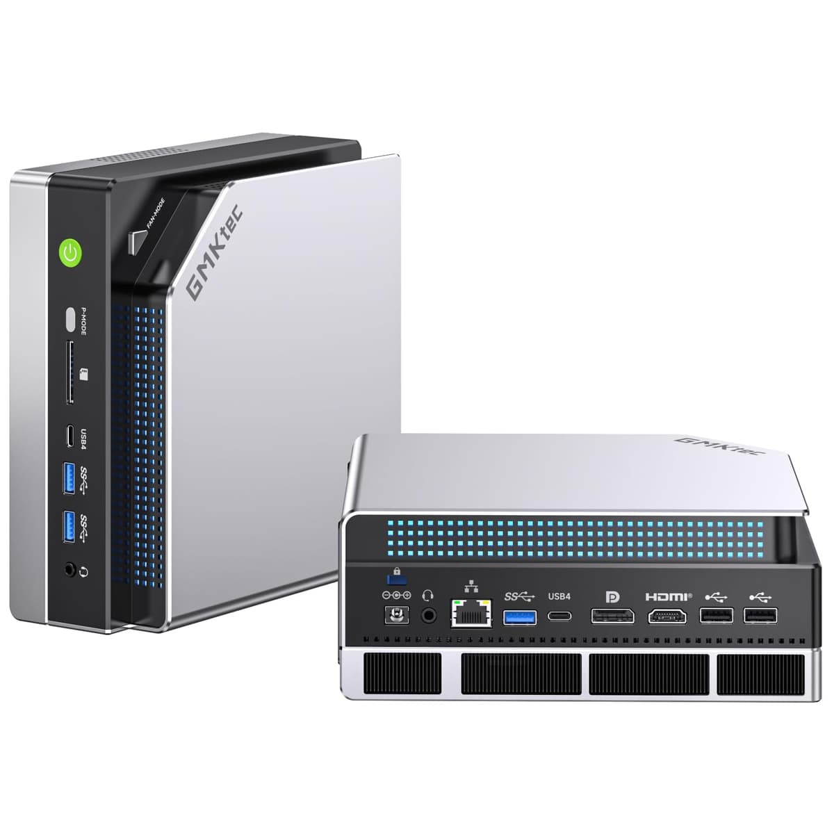 GMKtec EVO-X2 AI Mini PC Ryzen AI Max+ 395 (EVO-X2) con 128GB LPDDR5X y 2TB SSD