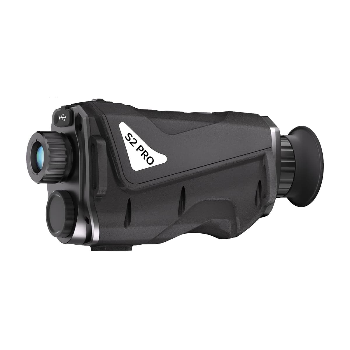 VOGAKO Monocular térmico JituHunt para caza, 256x192, lente de largo alcance 15 mm, WiFi y almacenamiento de 32 GB, monocular de visión nocturna térmica S2Pro