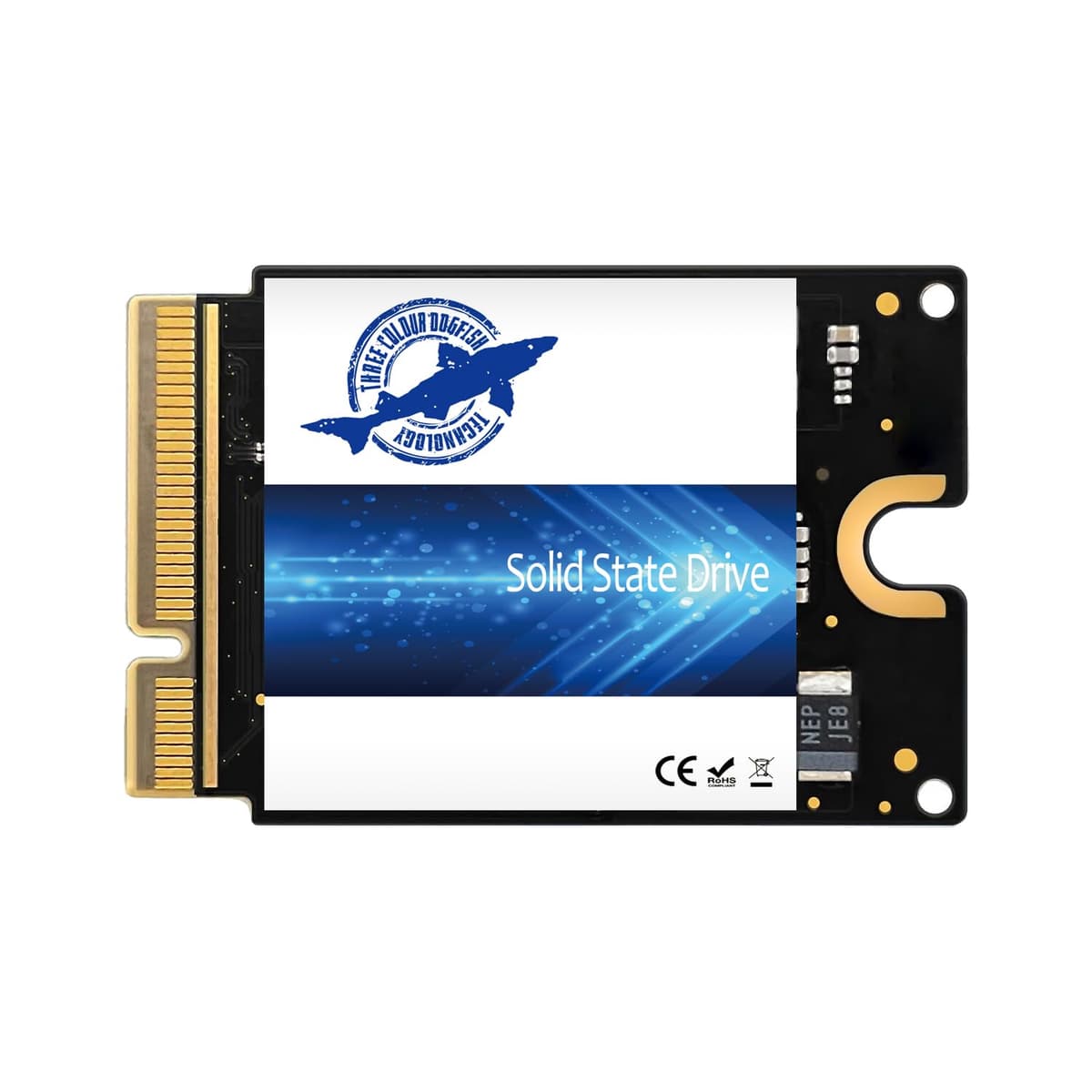 Dogfish SSD interno de 2TB para Mac mini M4 Unidad de estado sólido Velocidades de hasta 3300 MB/s Ampliación/Actualización de almacenamiento Reemplazo de disco duro