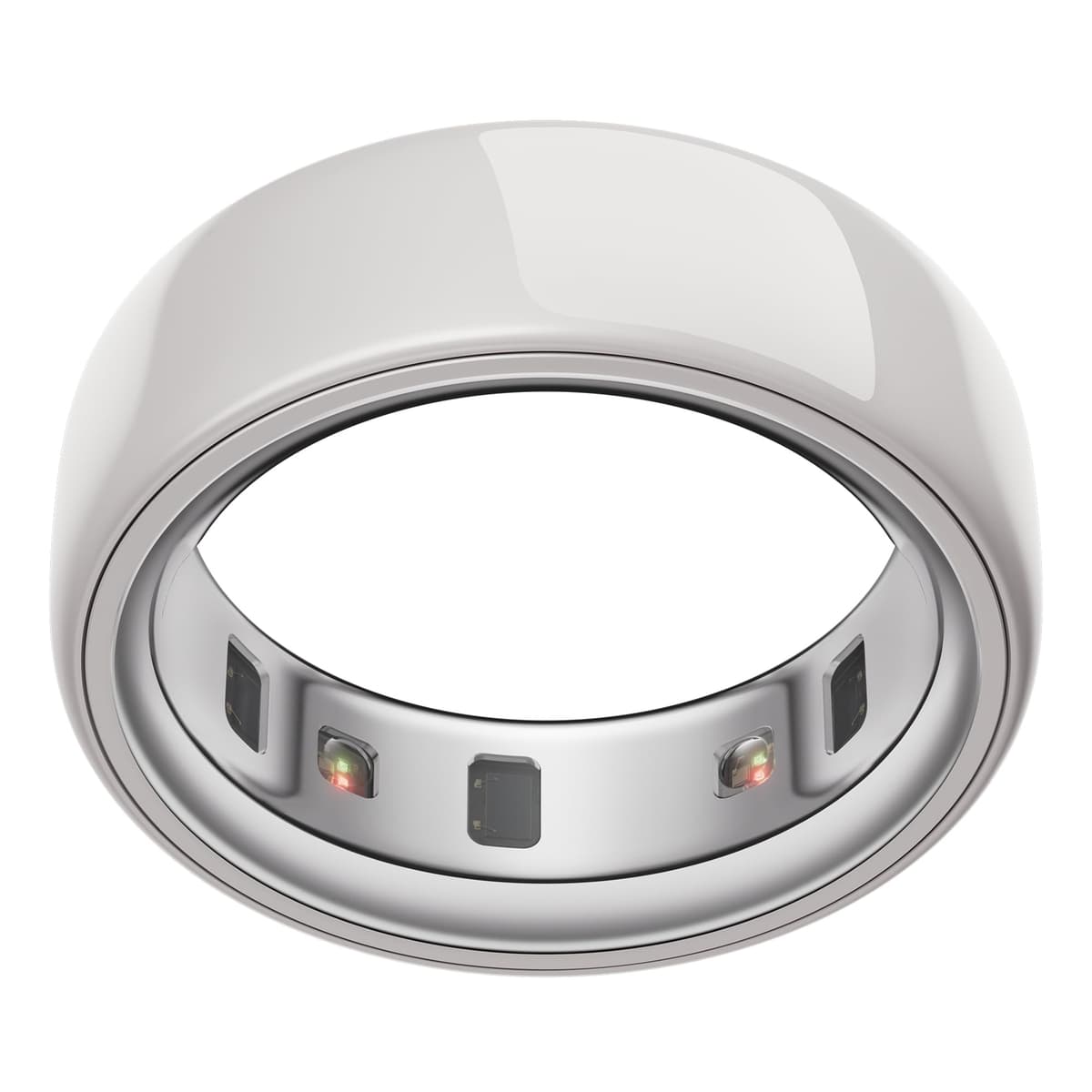 Oura Ring 4 Cerámica - Nube - Talla 4 - Prueba de Talla Antes de Comprar JZ90-57460-04