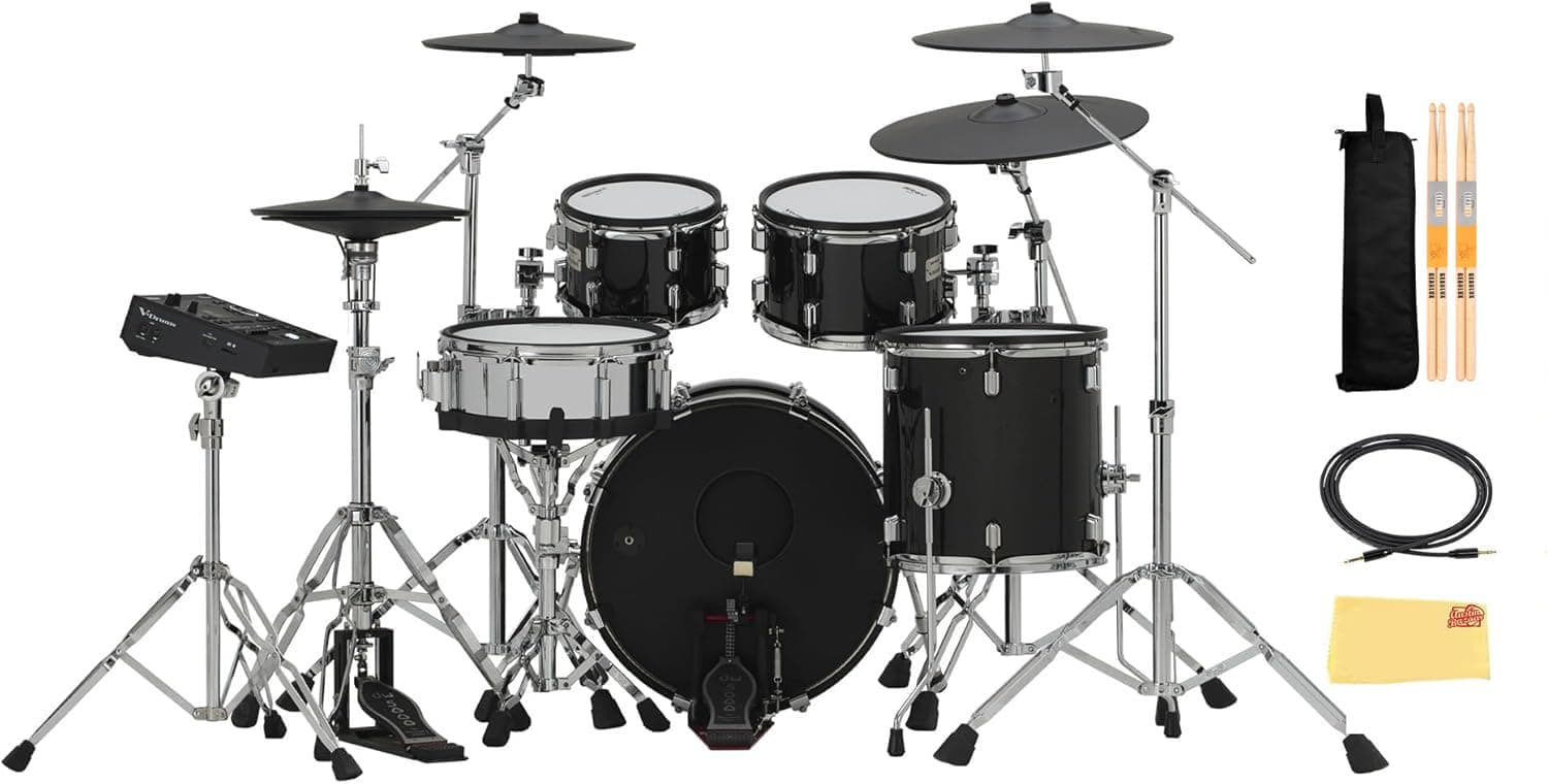 Roland VAD516 V-Drums Acoustic Design - Kit Electrónico (V51) + Accesorios Austin Bazaar (Deluxe) AUS-VAD516-COMBO-DLX