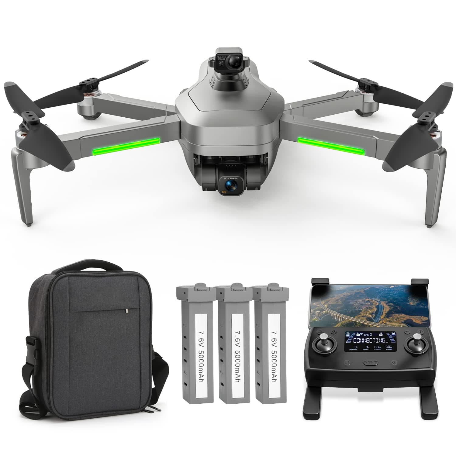 Tucok 193MAX2S Drone 4K con Gimbal 3-Ejes y EIS 193
