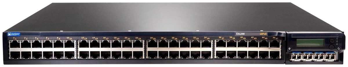 Juniper EX4200-48PX - Switch L3 48 puertos 10/100/1000 con PoE+