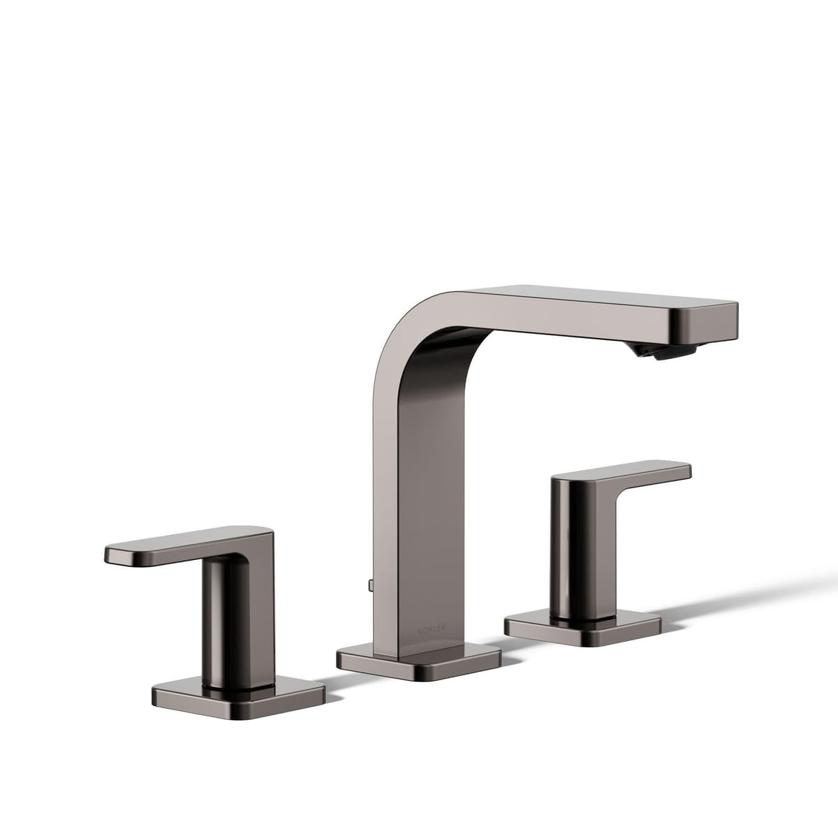 Grifería Kohler Parallel para lavabo, amplia, 1.2 gpm, Vibrant Titanium 23484-4-TT