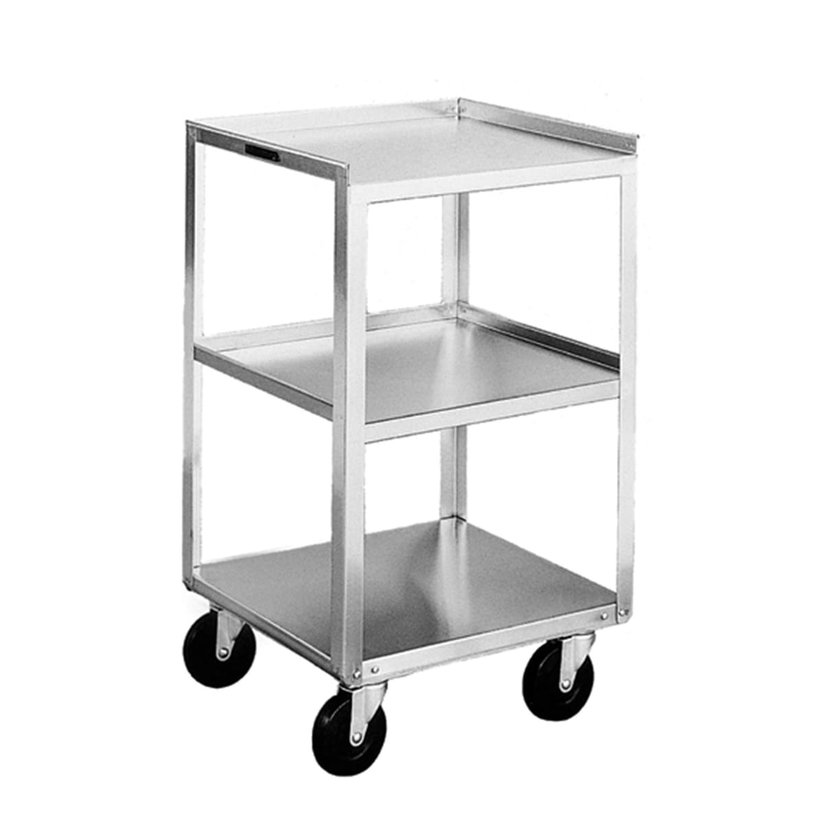 Soporte Móvil Lakeside 359 Acero Inoxidable, 3 Repisas, 300 lb (Ensamblado)